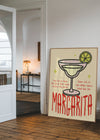 Cocktail Recipe Poster Print - Margarita