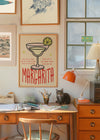 Cocktail Recipe Poster Print - Margarita