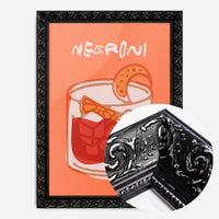 Cocktail Illustration Poster Print - Negroni