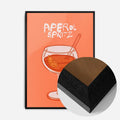 Black Wood Frame