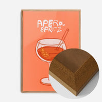 Cocktail Illustration Poster Print - Espresso Martini