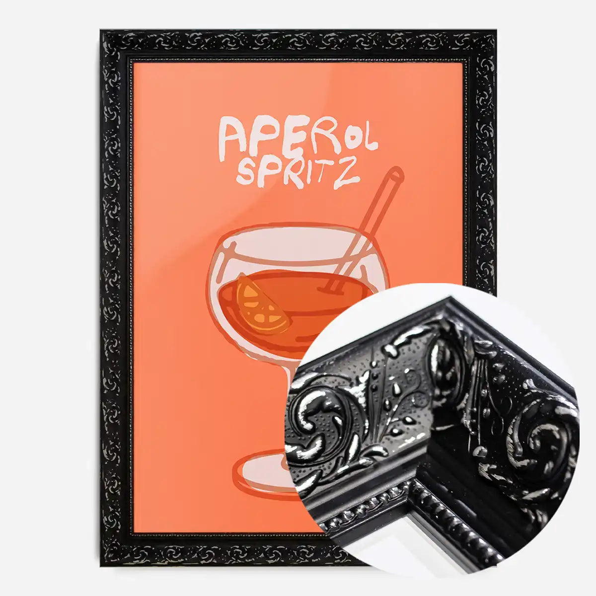 Cocktail Illustration Poster Print - Espresso Martini