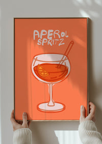 Cocktail Illustration Poster Print - Espresso Martini