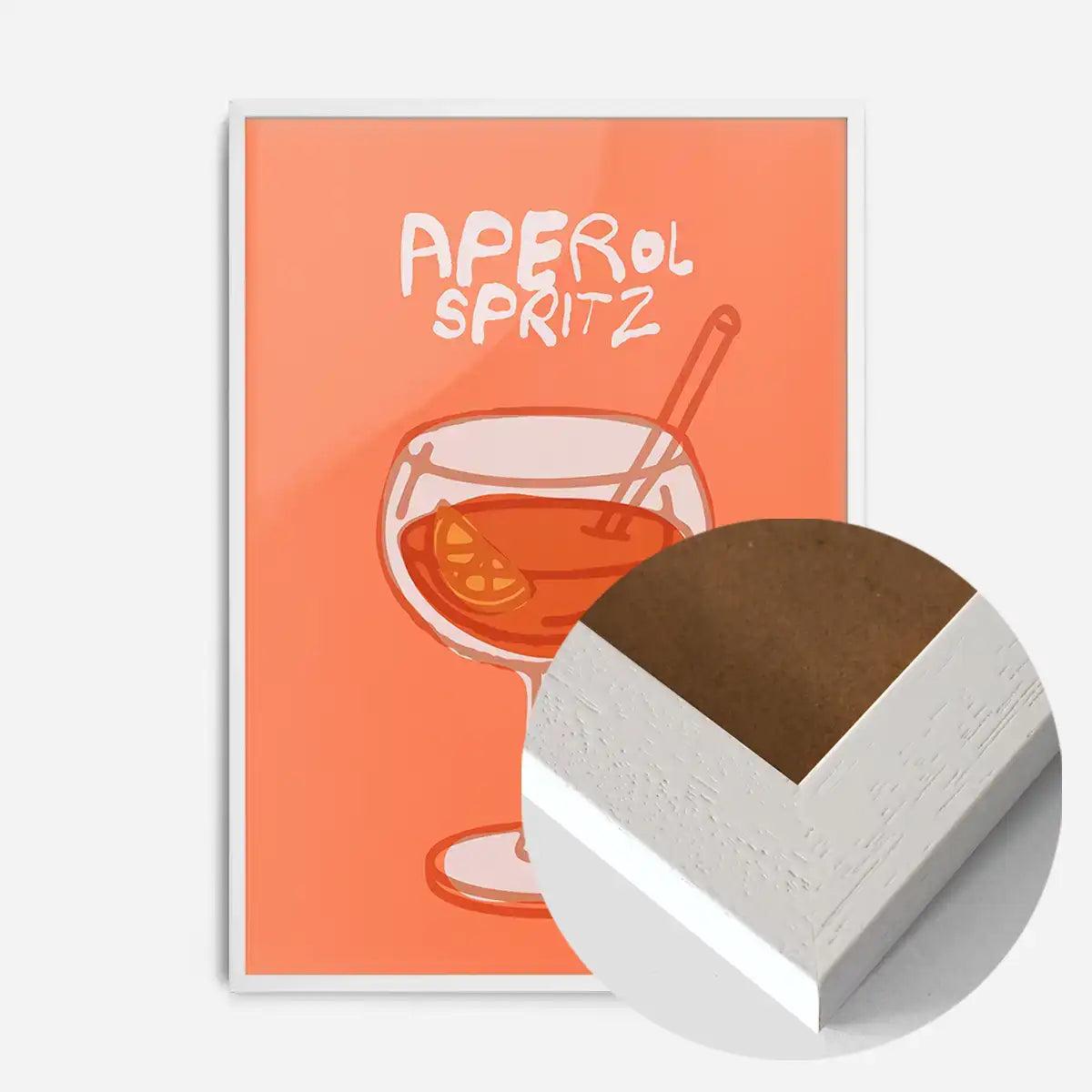 Cocktail Illustration Poster Print - Espresso Martini