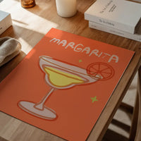 Cocktail Illustration Poster Print - Margarita