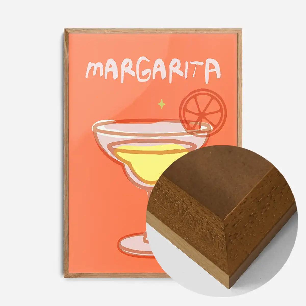 Cocktail Illustration Poster Print - Margarita