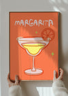 Cocktail Illustration Poster Print - Margarita