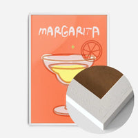 Cocktail Illustration Poster Print - Margarita