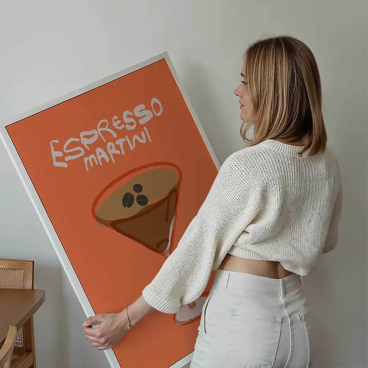 Cocktail Illustration Poster Print - Aperol Spritz