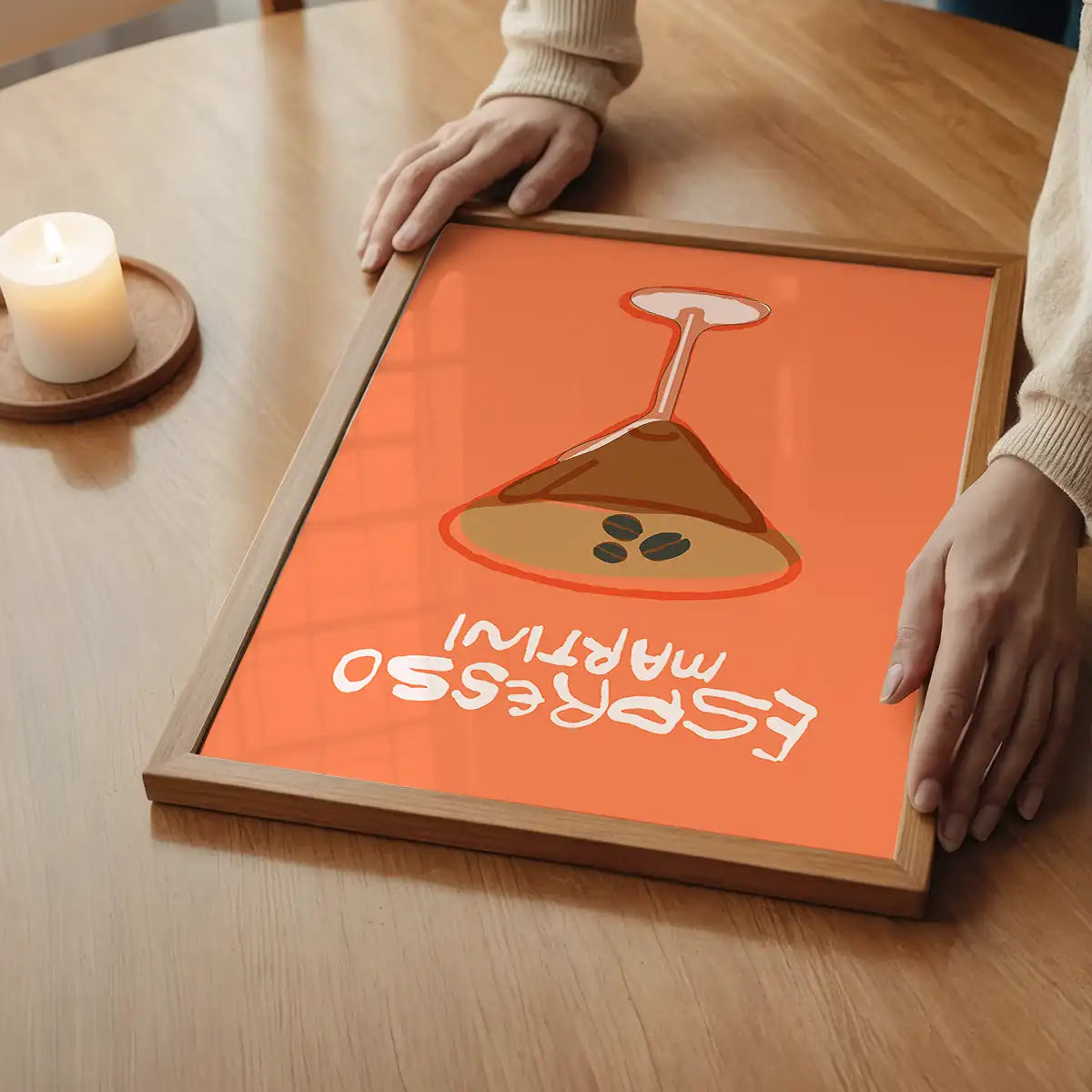 Cocktail Illustration Poster Print - Aperol Spritz