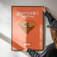 Cocktail Illustration Poster Print - Aperol Spritz