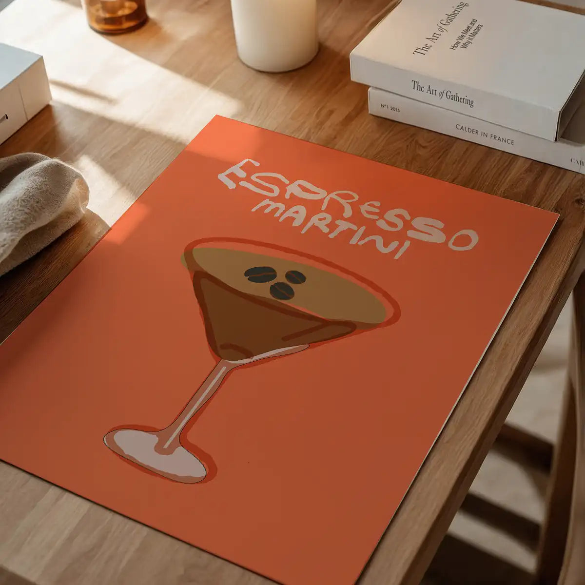 Cocktail Illustration Poster Print - Aperol Spritz