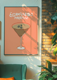Cocktail Illustration Poster Print - Aperol Spritz