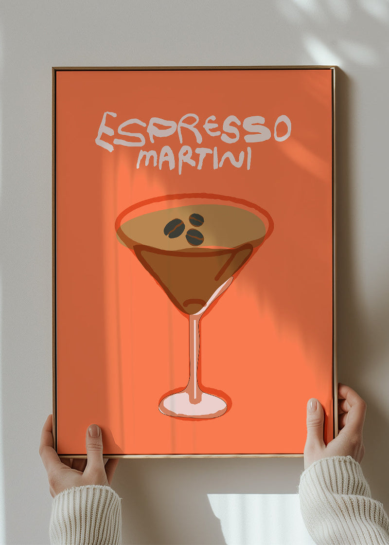 Cocktail Illustration Poster Print - Aperol Spritz