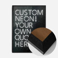 Black Wood Frame