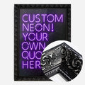 Black Ornate Frame