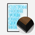 Black Wood Frame