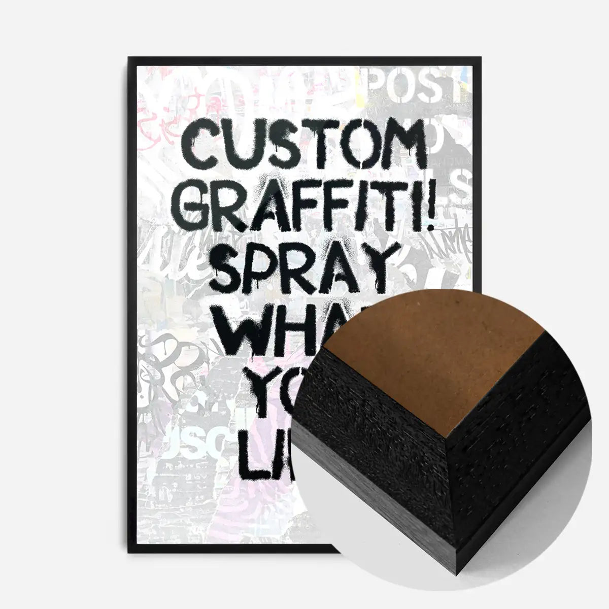 Custom Graffiti Stencil Print