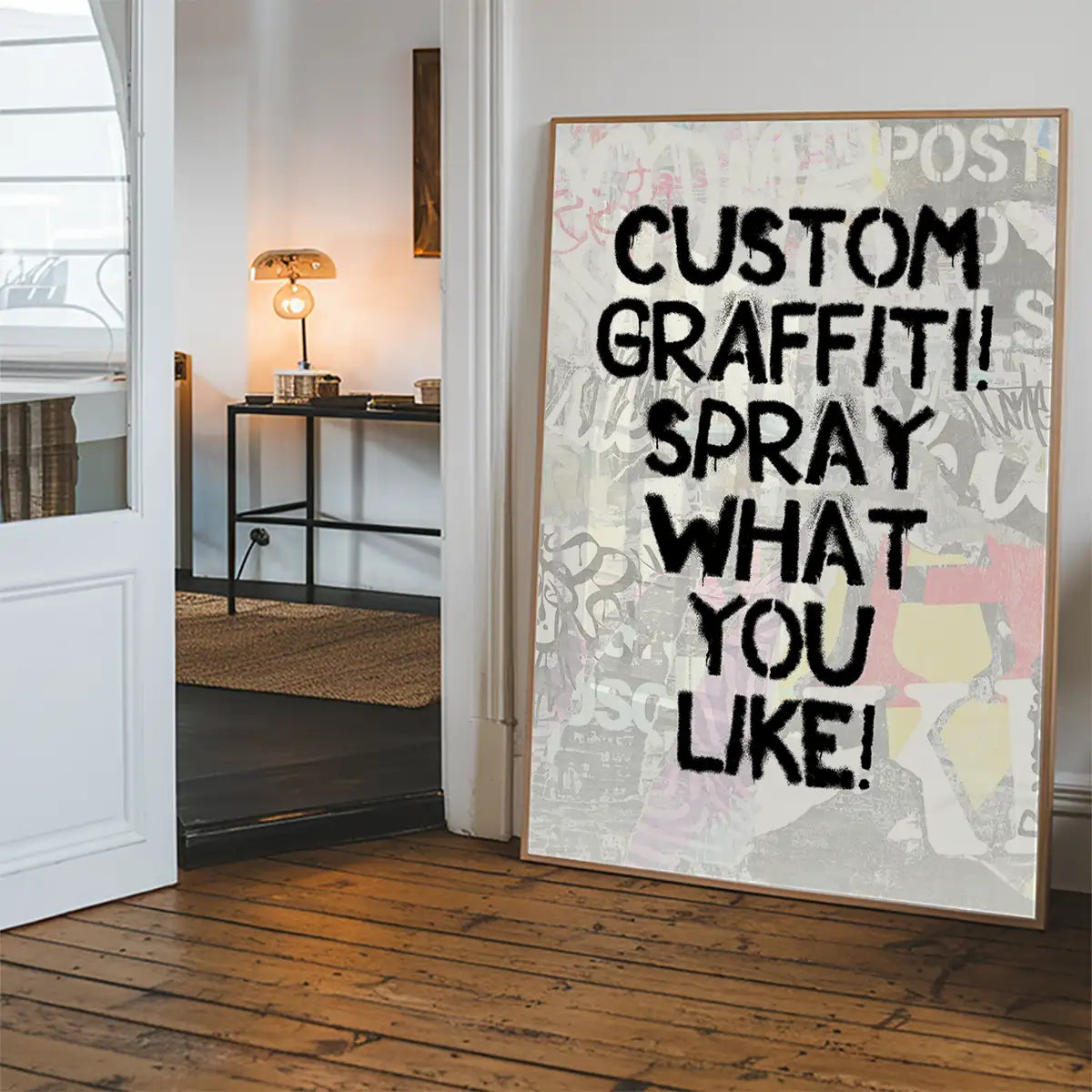 Custom Graffiti Stencil Print