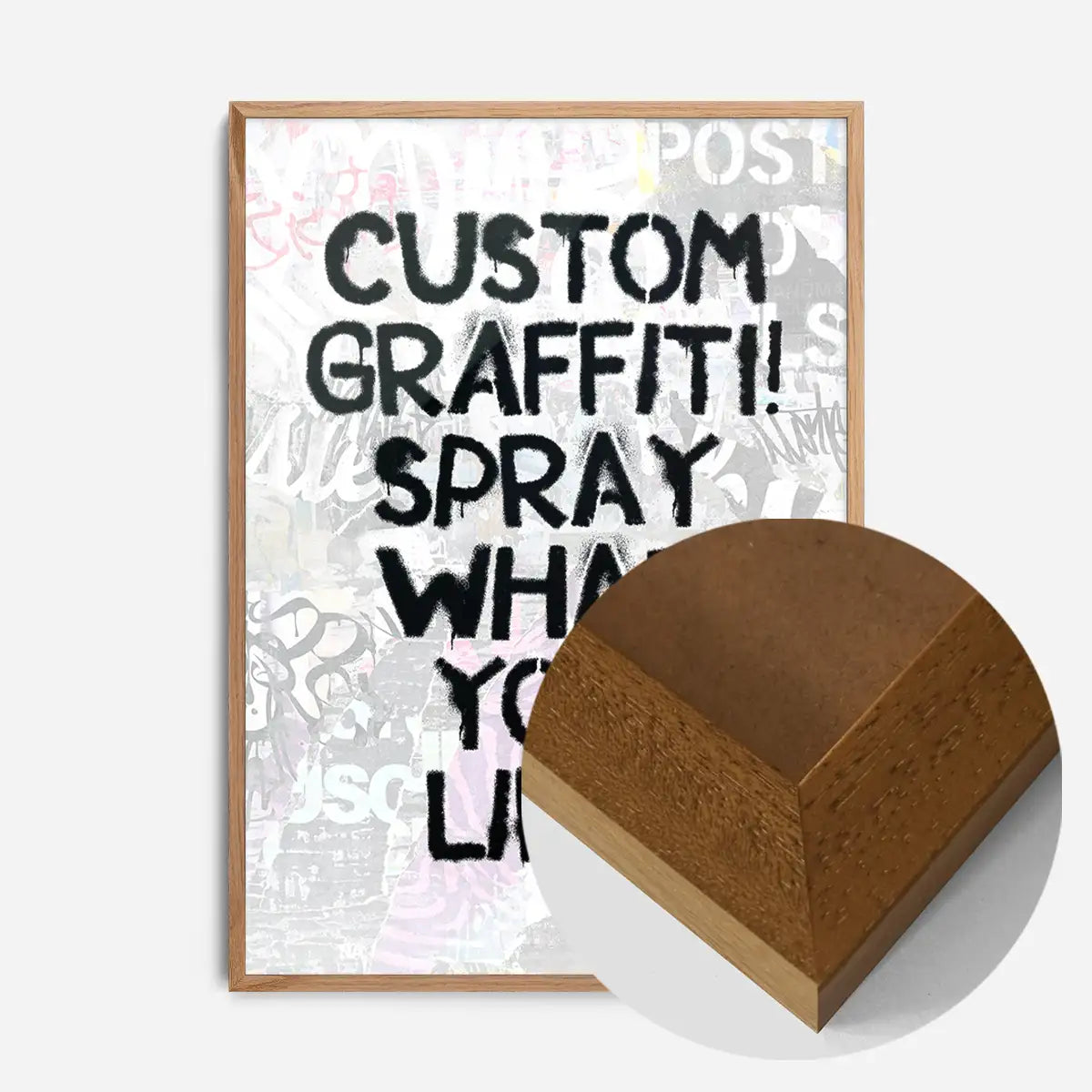 Custom Graffiti Stencil Print