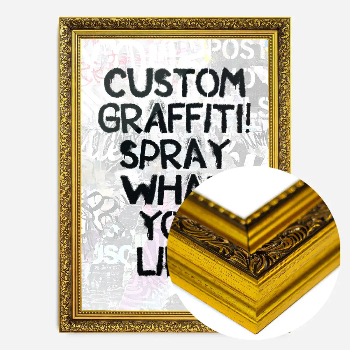 Custom Graffiti Stencil Print