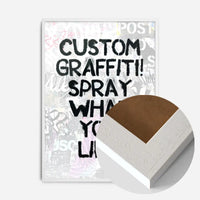 Custom Graffiti Stencil Print