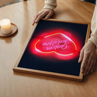 Custom Neon Love Heart Sign