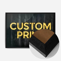 Custom Bulb Letters Yellow / Gold Print