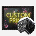 Black Ornate Frame