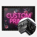 Black Ornate Frame