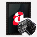 Black Ornate Frame