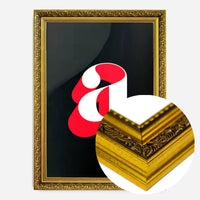 Single Serif Letter Print Black + Red