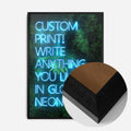 Black Wood Frame