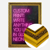 Custom Quote Neon Sign Print Pink