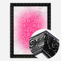 Black Ornate Frame