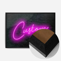 Retro Script Neon Print