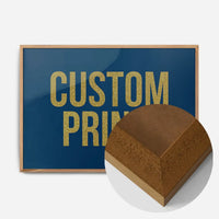 Gold Glitter Personalised Text Print