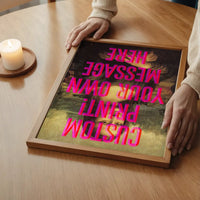 Custom Mona Lisa Quote Print