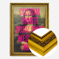 Custom Mona Lisa Quote Print