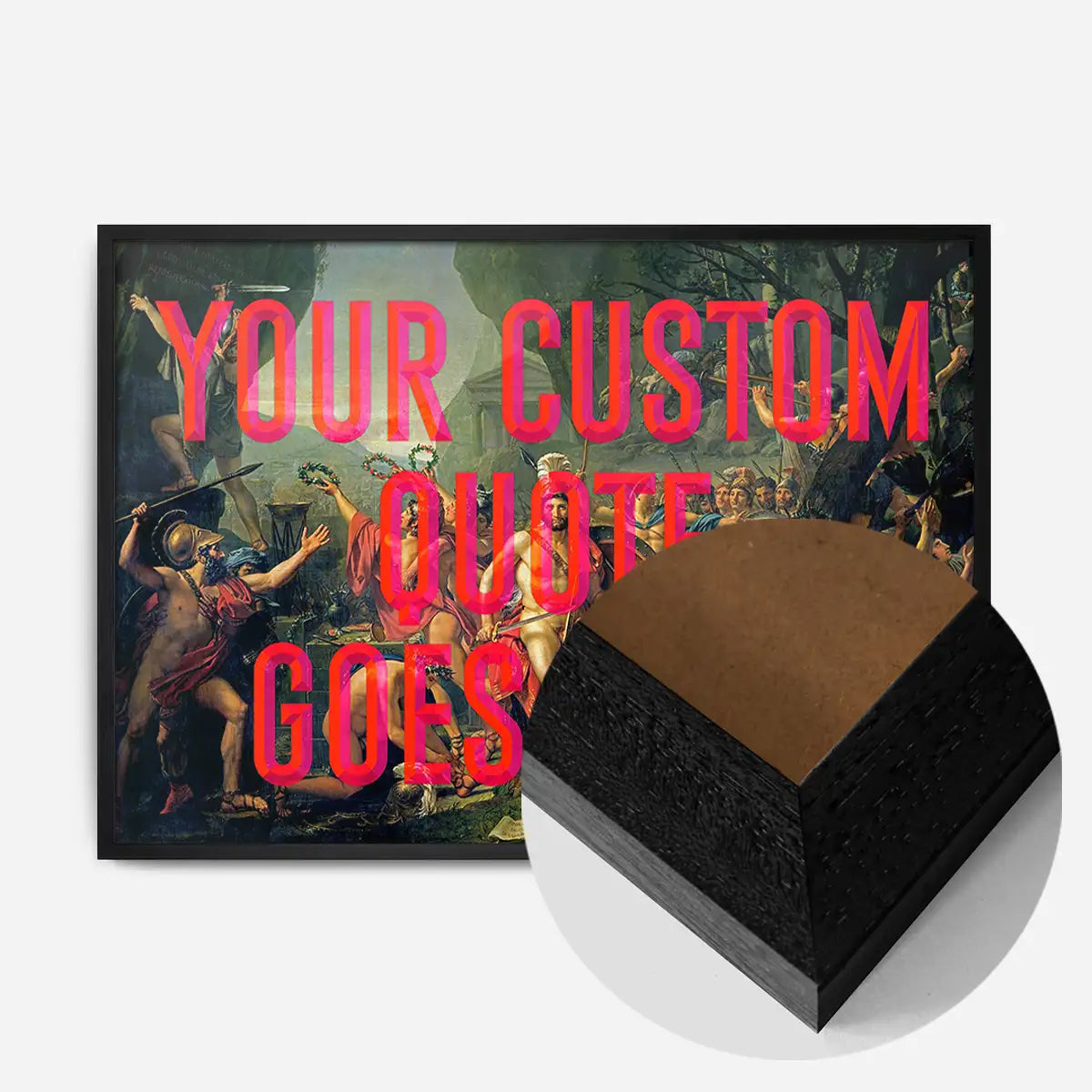 Leonidas at Thermopylae Custom Print