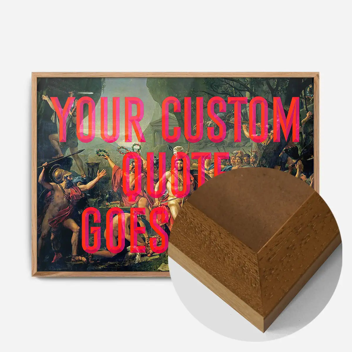 Leonidas at Thermopylae Custom Print