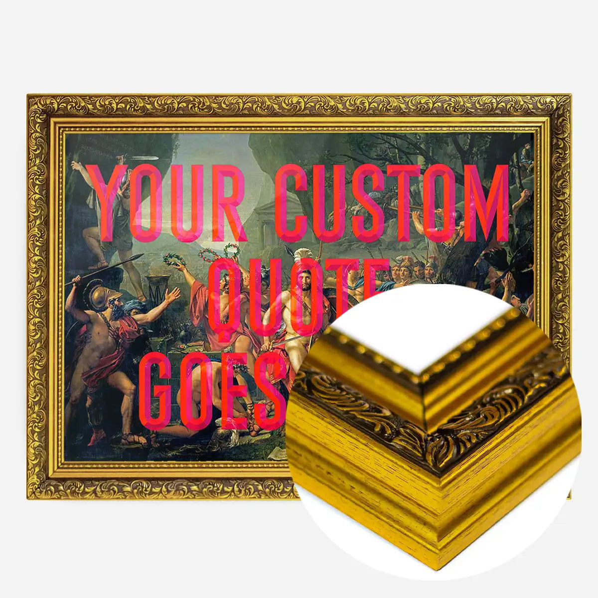 Leonidas at Thermopylae Custom Print