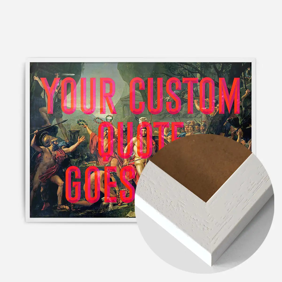Leonidas at Thermopylae Custom Print