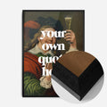 Black Wood Frame
