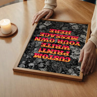 Custom Circus Letters Print