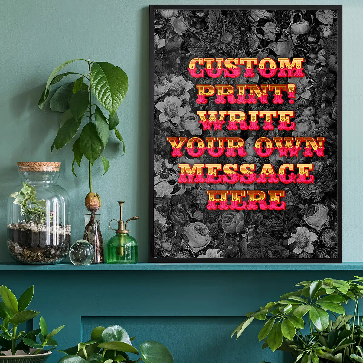 Custom Circus Letters Print