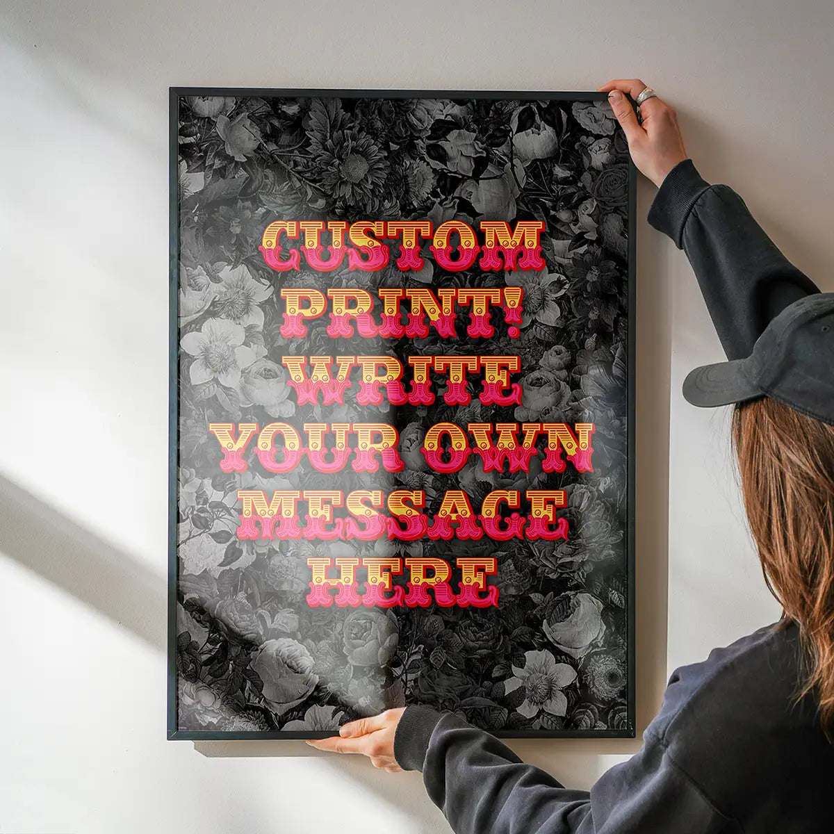 Custom Circus Letters Print