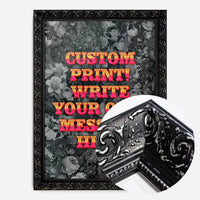 Custom Circus Letters Print
