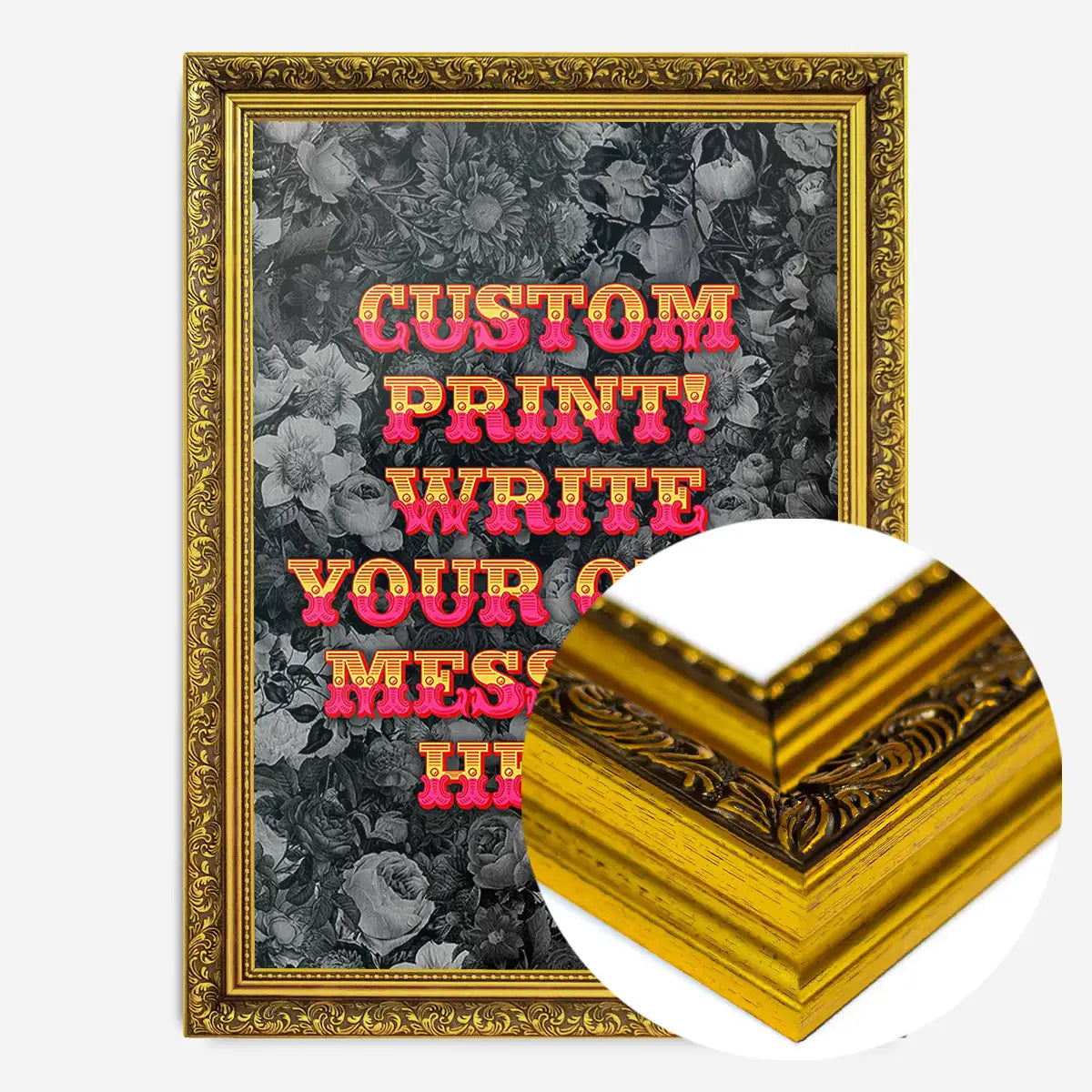 Custom Circus Letters Print