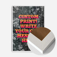 Custom Circus Letters Print